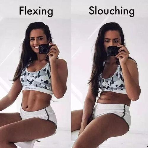 网红健身自拍全身照,网红全身自拍，揭秘完美身材秘诀